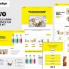 Arvo Food Milk Drink Store Elementor Template Kit