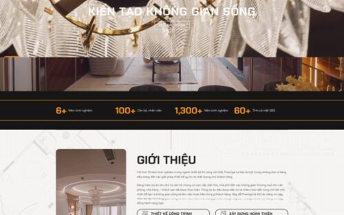Mẫu Web Nội Thất 03