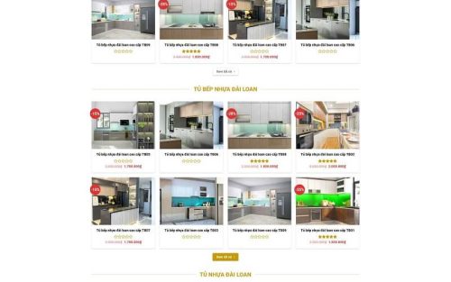 Mẫu Web Nội Thất 04
