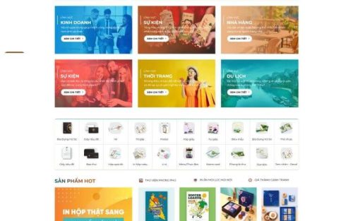 Mẫu Web In Ấn 01